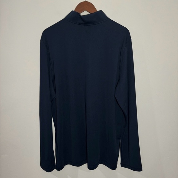 Rhone Navy Blue Stretch Pullover Size XXL Session 1/4 Zip - Picture 3 of 7